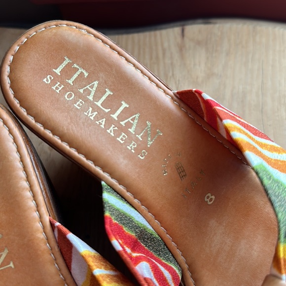 Italian Shoemakers Colorful Wedges - Picture 4 of 6